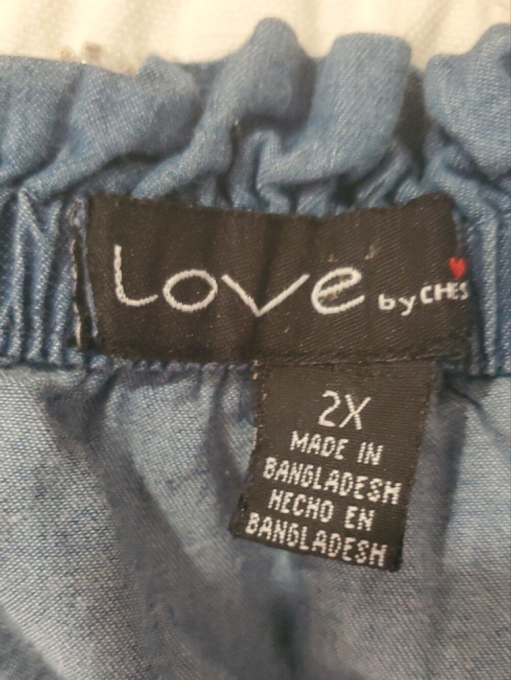 Blue Off-Shoulder Embroidered Dress Size XXL - Picture 12 of 12